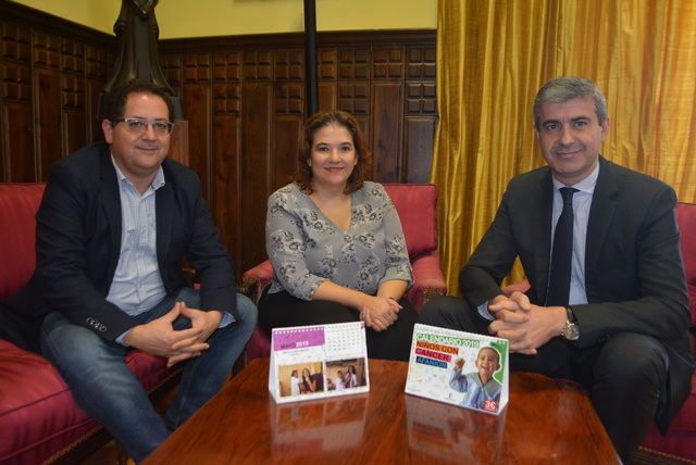 La Diputación colabora con AFANION editando su calendario solidario para 2019