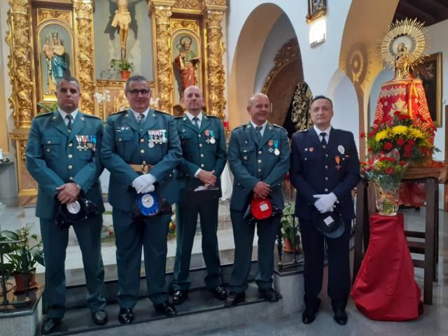 La Guardia Civil celebra el día de su Patrona en Malpica de Tajo (fotos)