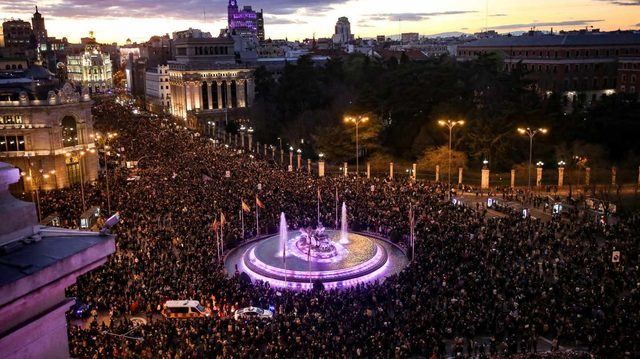 Manifestación en Madrid 8-M / Europa Press