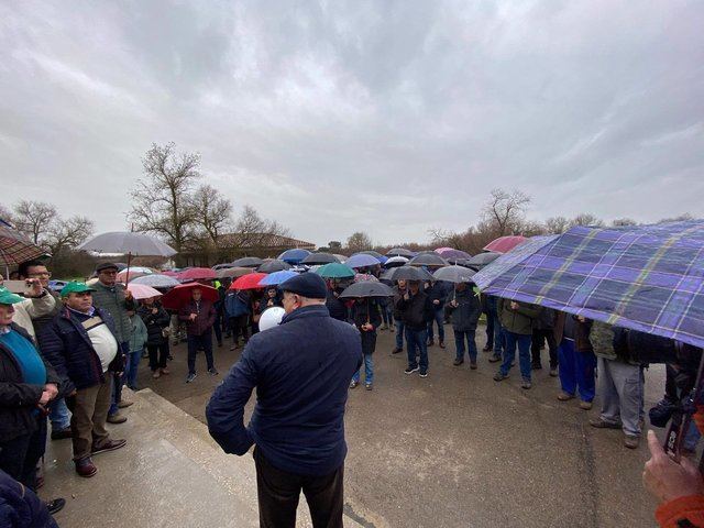 Los agricultores exigen un trasvase urgente del Tajo para 'salvar Las Tablas de Daimiel'