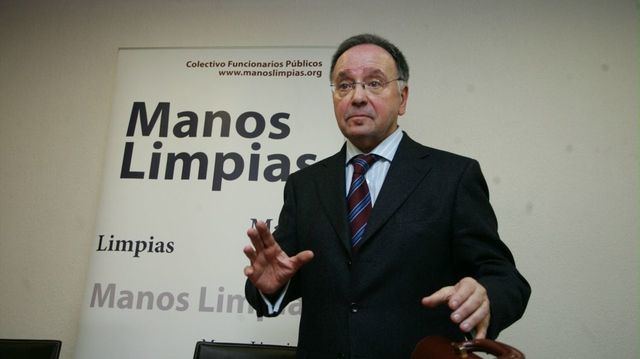 El secretario general de Manos Limpias, Miguel Bernad, en una imagen de archivo