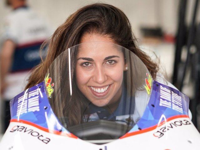 La oropesana María Herrera gana la primera carrera del Mundial Femenino de Velocidad en Motociclismo