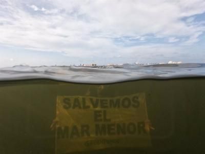 Desastre Mar Menor: Greenpeace pide trasvase cero y reducir regadíos industriales