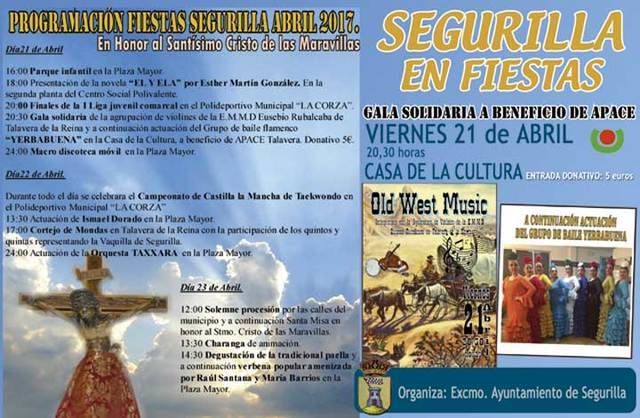 Comienzan las fiestas en Segurilla en honor al Santísimo Cristo de las Maravillas