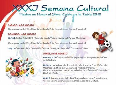 La XXXJ Semana Cultural de Mejorada, creada para el disfrute vecinal