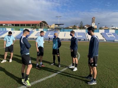 FÚTBOL | Este es el once inicial del partido entre el UD Melilla y el CF Talavera