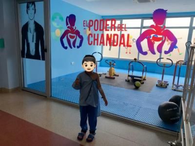 Sandra Sánchez, "llena de ilusión" tras ver cómo los niños usan el MiniGym que donó