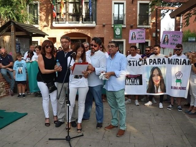 Manifestación para pedir justicia por Miriam Vallejo. / Foto: Europa Press