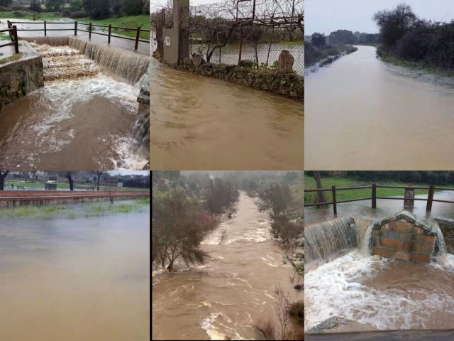 Los ríos rugen en Montesclaros y Los Navalucillos