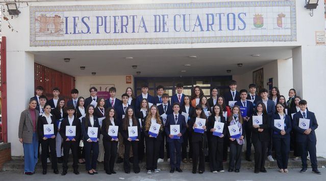 Alumnos del IES Puerta de Cuartos vivirán una experiencia única de simulación diplomática