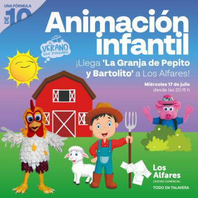 Disfruta con toda la familia el musical de ‘La Granja de Pepito y Bartolito’