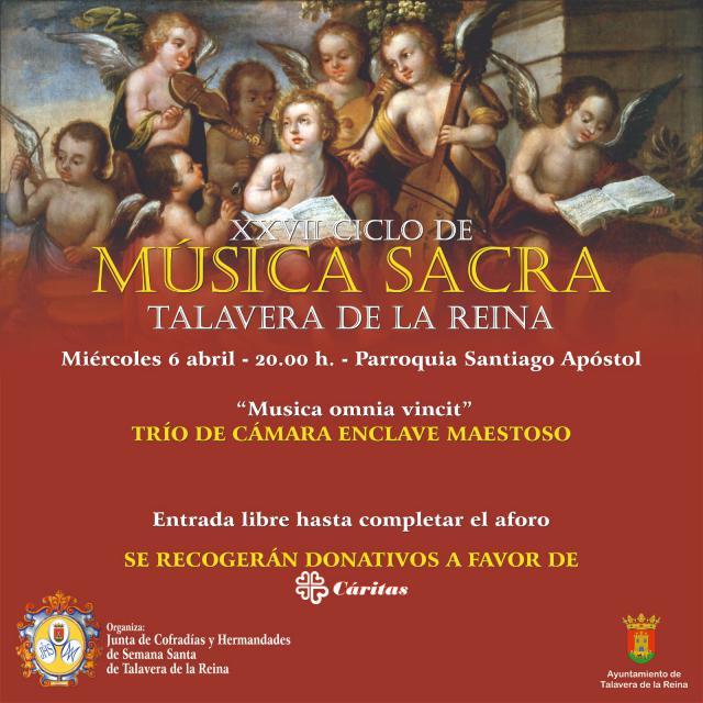 “Musica omnia vincit”, el concierto que puede verse hoy en Talavera