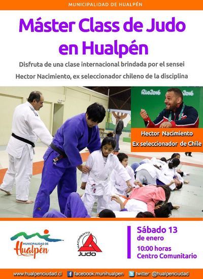 El talaverano Héctor Nacimiento imparte cursos de judo en América Latina