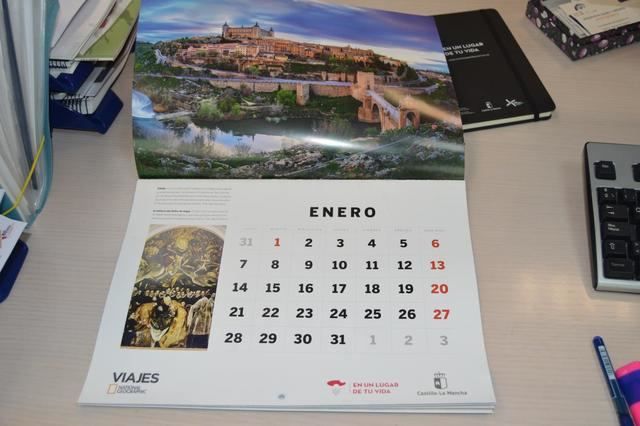 Los lugares más emblemáticos de Castilla-La Mancha protagonizan el calendario 2019 de la revista Viajes National Geographic