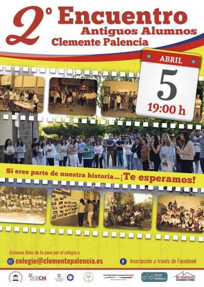 Preparan el II Encuentro Antiguos Alumnos del colegio Clemente Palencia