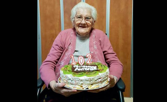 La talaverana Antonia Martín Gómez cumple 102 años llena de energía