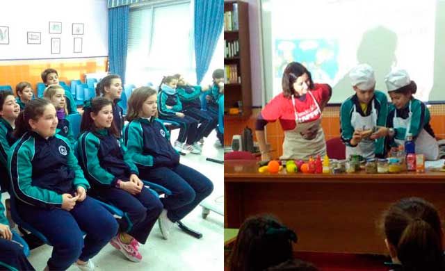 El colegio Ruiz de Luna fomenta la música y la vida sana