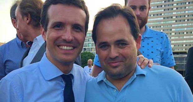 pablo casado (i) y Paco Núñez, (d) en una imagen de archivo