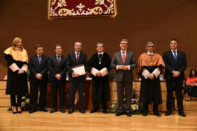 Un momento del acto inaugural del curso académico de la UCLM