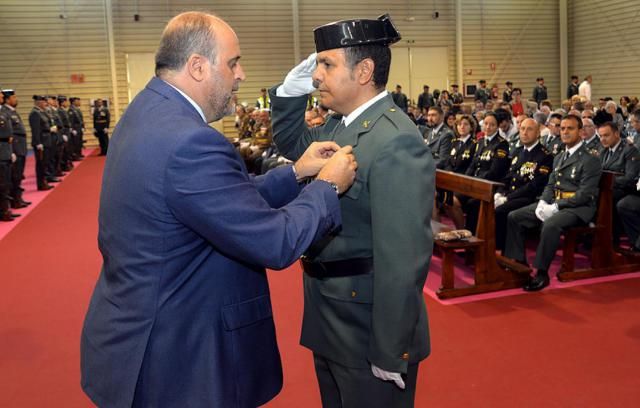 Martínez Guijarro durante los actos programados con motivo de la festividad de la Patrona