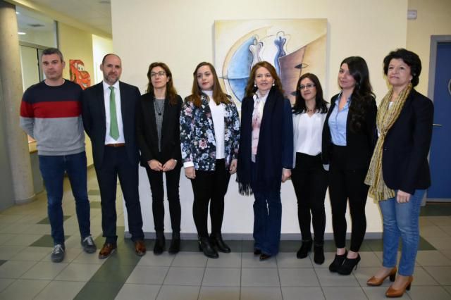 La consejera de Bienestar Social, Aurelia Sánchez, visita el Punto de Encuentro Familiar de Talavera de la Reina