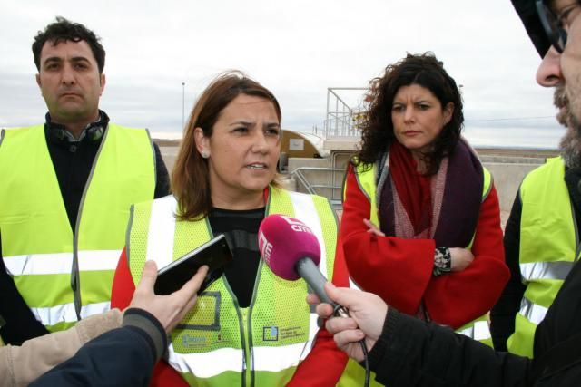 La consejera de Fomento, Agustina García