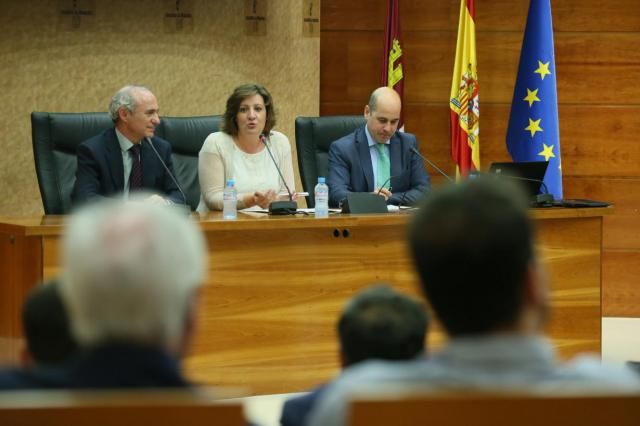 La  consejera de Economía, Empresas y Empleo, Patricia Franco, inaugura, en la sede de la Dirección General de Industria, Energía y Minas, la Jornada ‘Instrumentos Financieros’ 