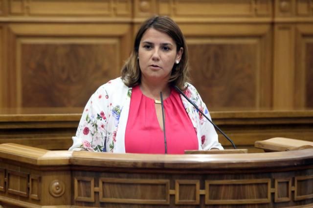 La consejera de Fomento del Gobierno regional, Agustina García Elez