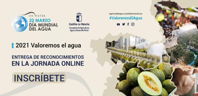 EVENTO VIRTUAL | ‘Valoremos el agua’, el lema del Día Mundial del Agua en CLM