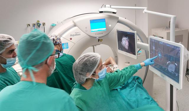 El Hospital de Ciudad Real realiza una operación pionera contra un tumor hepático