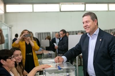 García-Page pide votar pensando en la "identidad de región"