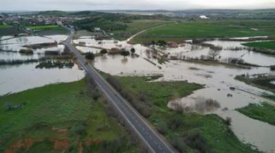 La increíble panorámica de la borrasca ‘Juan’ a su paso por El Puente del Arzobispo