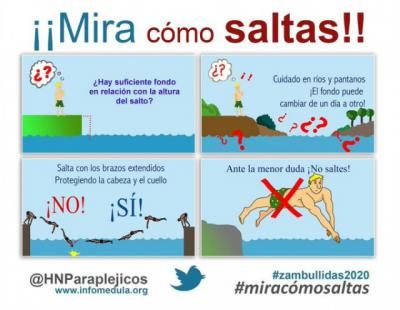 CLM | "Mira cómo saltas": la campaña del Hospital de Parapléjicos para evitar lesiones medulares