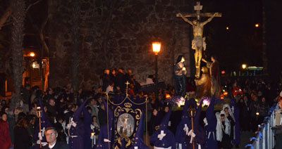 Procesión de la pasión: este es el recorrido que llevarán las imágenes