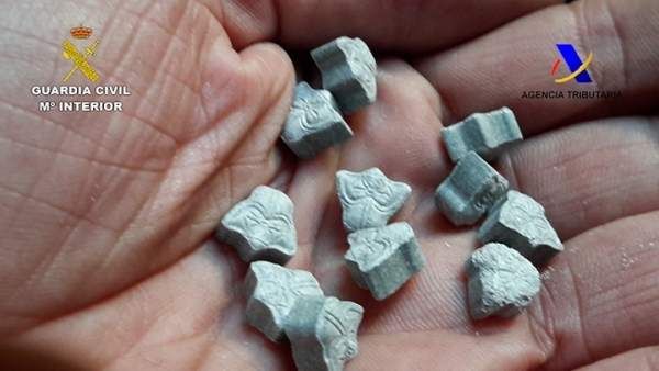 Incautan 14.000 pastillas 'Darth Vader' a una red internacional especializada en enviar éxtasis a Sudamérica