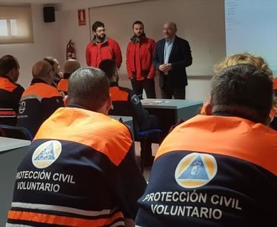 CLM forma a los voluntarios de Protección Civil en extinción de incendios en vegetación