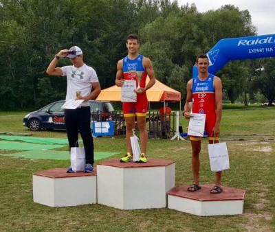 Enrique Peces, campeón del Mundial Sprint de Cuadriatlón en Komarno