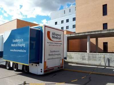 Éxito absoluto del PET TAC móvil instalado en el Hospital de Talavera