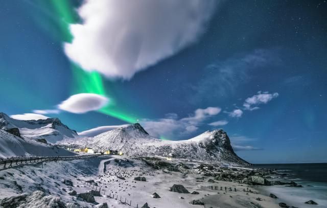 ¿Cuándo se ven mejor las auroras boreales en Noruega?