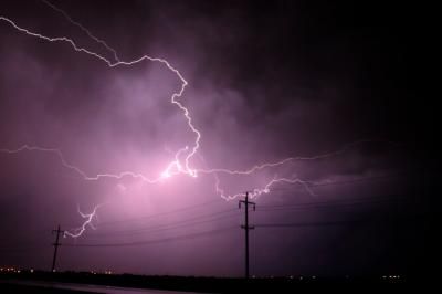 TORMENTAS | Más de 15.000 rayos en sólo 24 horas