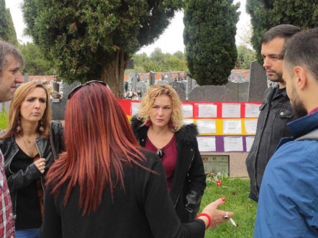 UNIDAS PODEMOS con la agrupación de familiares de víctimas de la represión franquista en GUADALAJARA