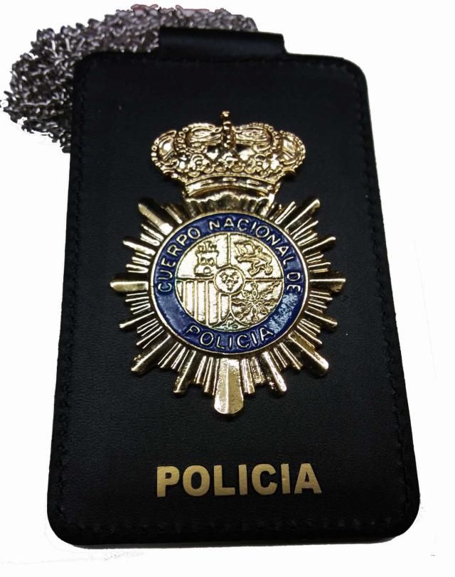 Placa de policía