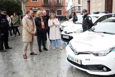 Talavera refuerza su flota policial con siete vehículos híbridos