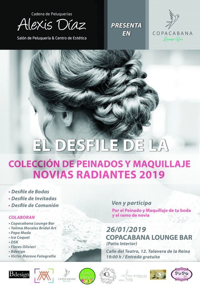 Llega a Talavera el I Desfile de Novias Radiantes 2019