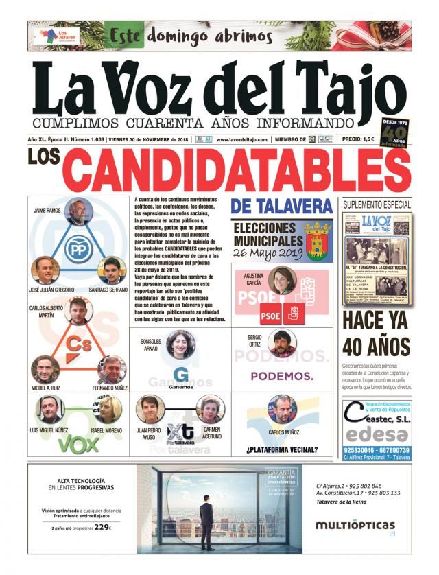 PORTADA | 'Los Candidatables de Talavera'