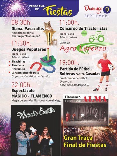 Hoy finalizan las fiestas patronales de Talavera la Nueva