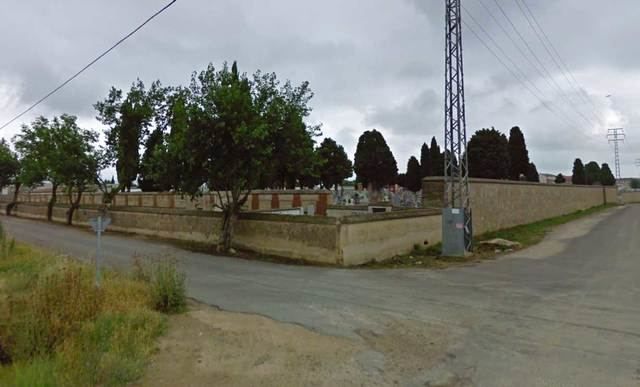 Parte trasera del cementerio municipal de Talavera de la Reina