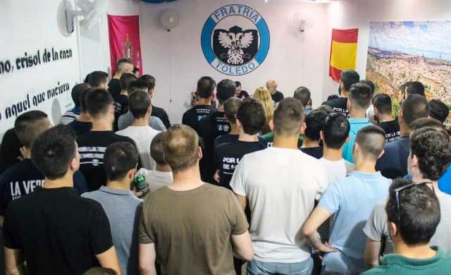 Varias asociaciones y partidos rechazan la presencia del 'grupo neonazi' 'Fratría Toledo'