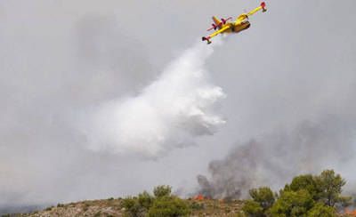 Extinguido el incendio en Prado del Gordo de Casarrubios del Monte