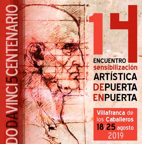 El 14º Encuentro de Sensibilización Artística 'de PUERTA en PUERTA' rinde homenaje a da Vinci